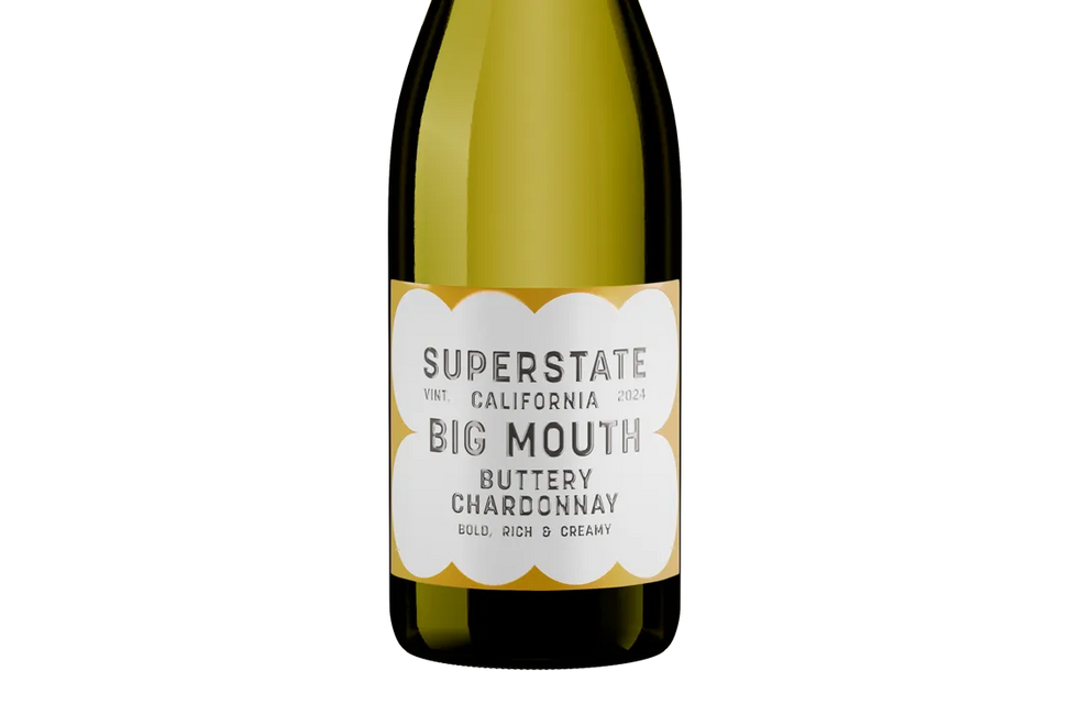 Superstate Big Mouth Buttery Chardonnay 2024 (California) - - Black Market