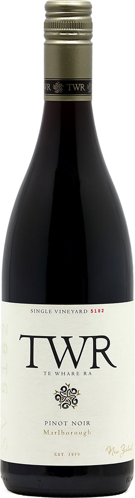 Te Whare Ra Single Vineyard Marlborough Pinot Noir 2019 - Pinot Noir - Black Market