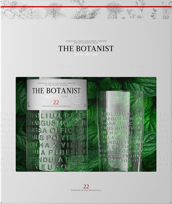 The Botanist Gin & Glass Gift Set - Gin - Black Market