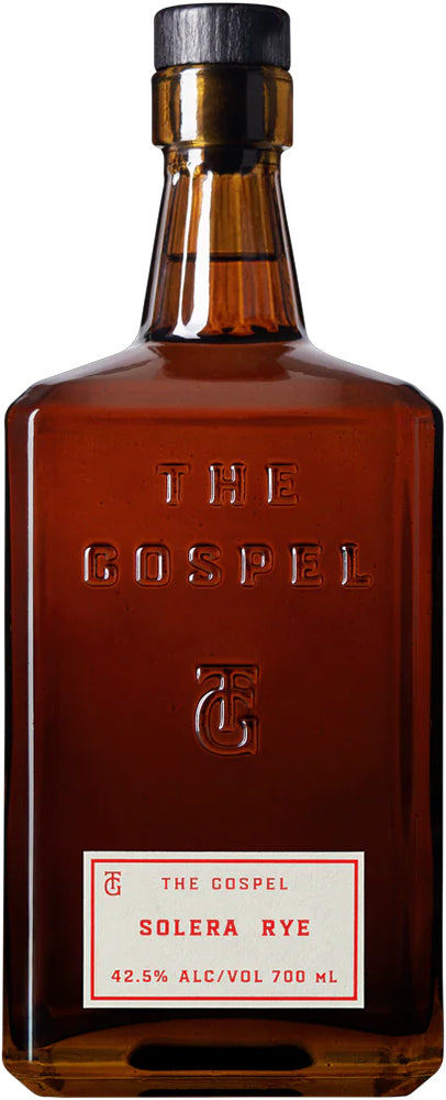 The Gospel Solera Rye Whiskey (700ml) - Whisky - Black Market