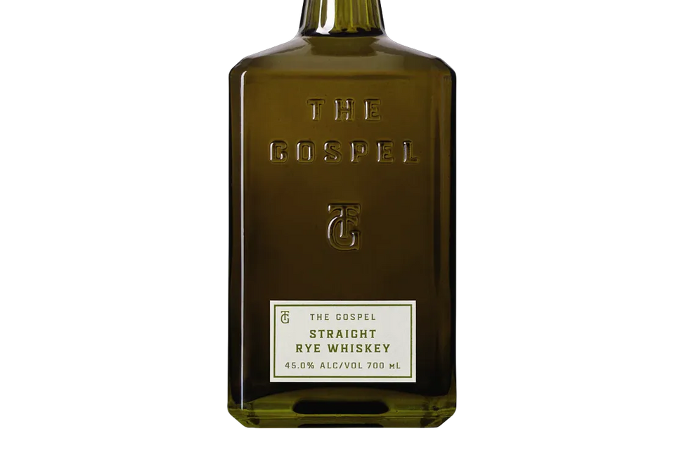 The Gospel Straight Rye Whiskey (700ml) - Whisky - Black Market