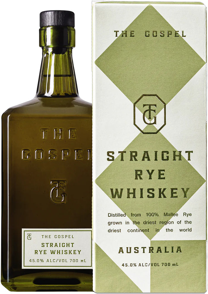 The Gospel Straight Rye Whiskey (700ml) - Whisky - Black Market