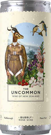 The Uncommon Marlborough Bubbly Rosé Wine NV (250ml) (6x4pk) - Rosé - Black Market