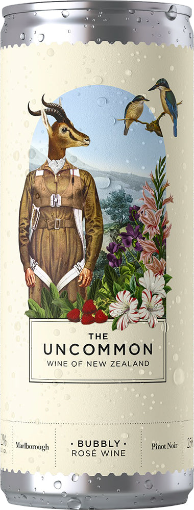 The Uncommon Marlborough Bubbly Rosé Wine NV (250ml) (6x4pk) - Rosé - Black Market