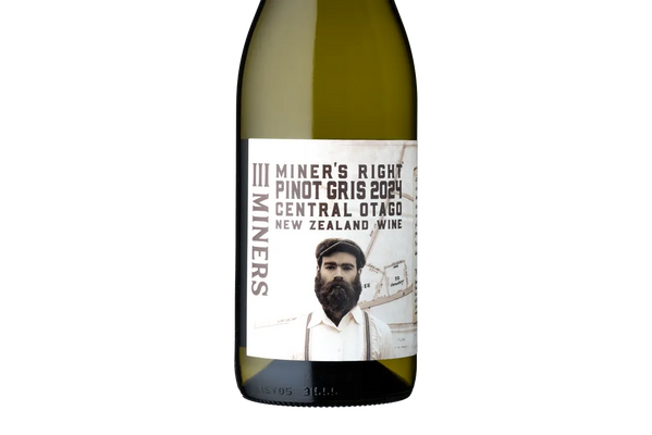 Three Miners Miner’s Right Central Otago Pinot Gris 2024