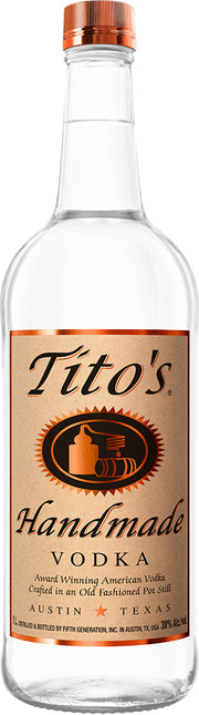 Tito's Handmade Vodka (1L) - Vodka - Black Market