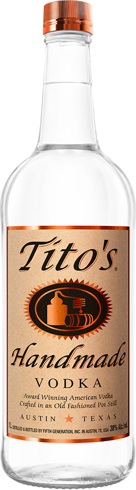 Tito's Handmade Vodka (1L) - Vodka - Black Market