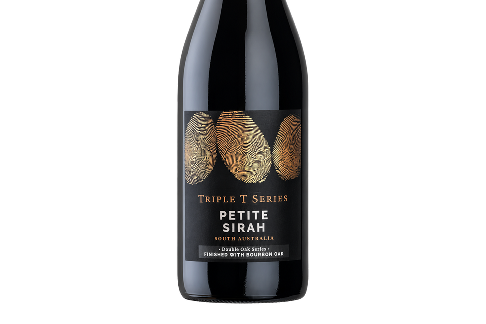 Triple T Series Double Oak Bourbon Barrel Petite Sirah 2020 (Australia) - Petite Sirah - Black Market
