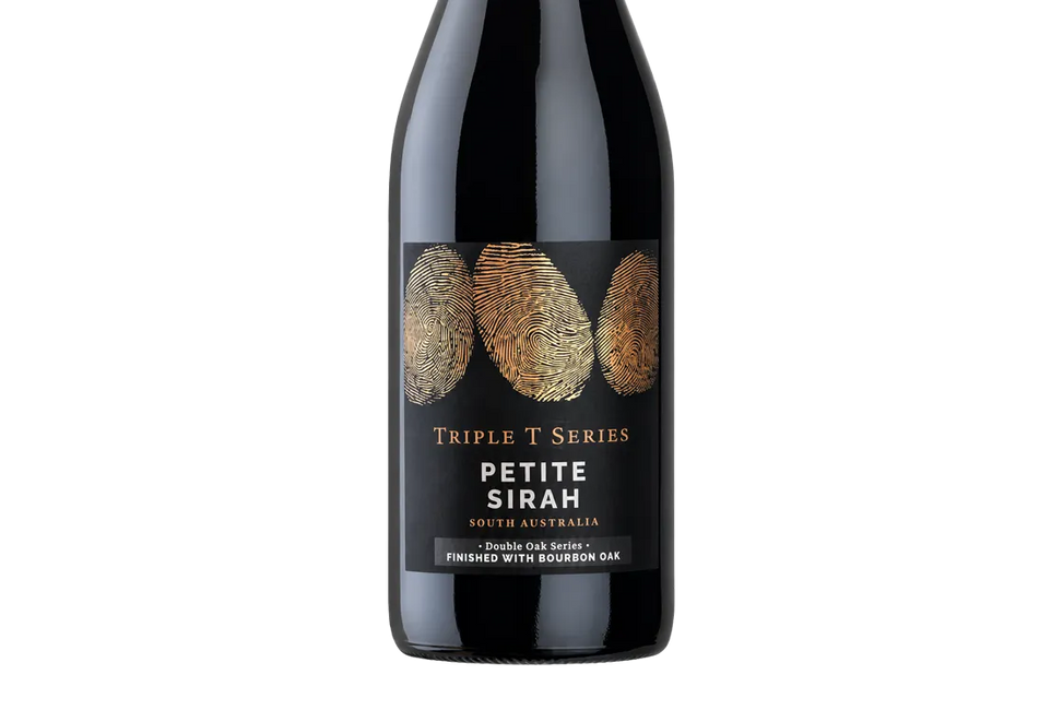 Triple T Series Double Oak Bourbon Barrel Petite Sirah 2020 (Australia) - Petite Sirah - Black Market