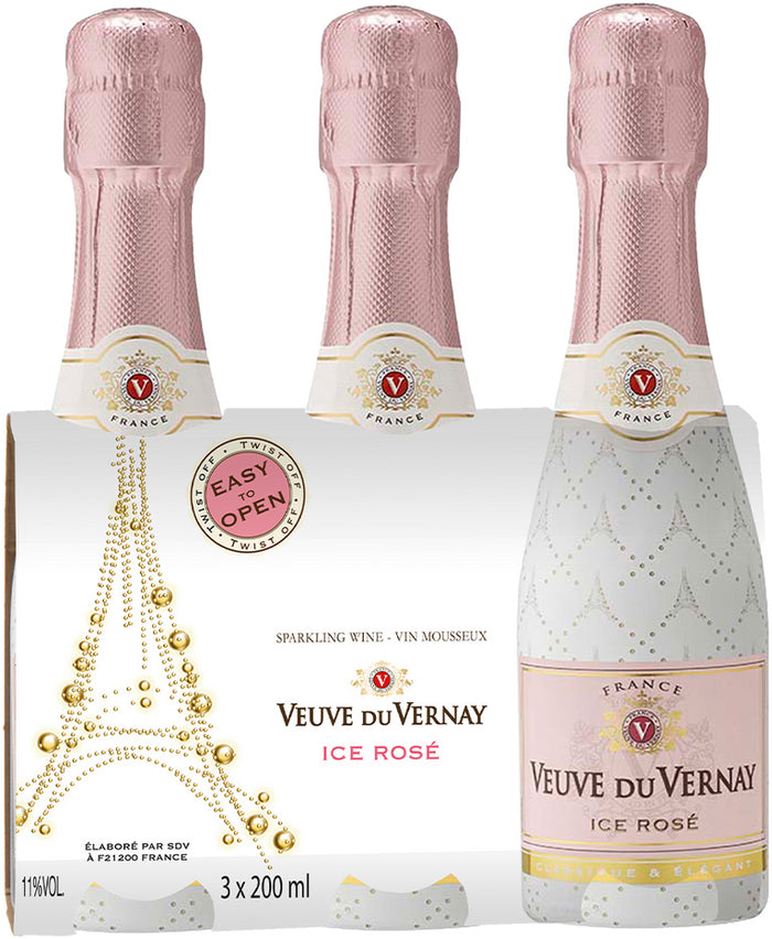 Veuve du Vernay Ice Rosé NV 200ml (France) - Rosé - Black Market