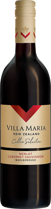 Villa Maria Cellar Selection Hawke's Bay Merlot Cabernet Sauvignon 2024 - Merlot - Black Market