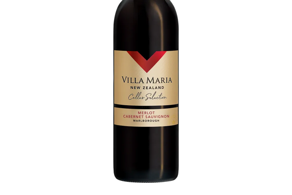 Villa Maria Cellar Selection Hawke's Bay Merlot Cabernet Sauvignon 2024 - Merlot - Black Market