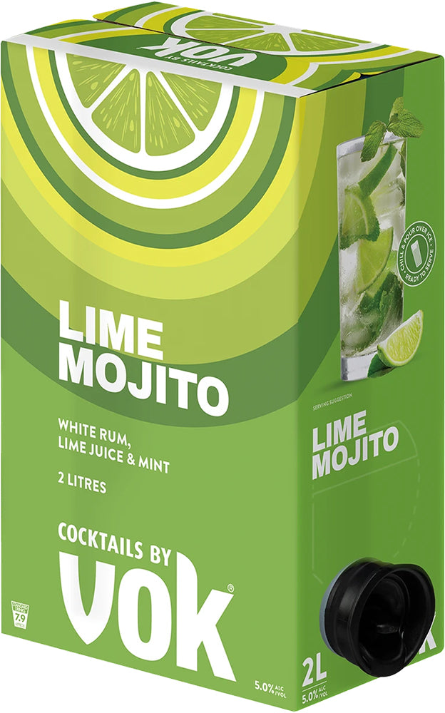 Vok Lime Mojito Cocktail (2L) - Cocktail - Black Market