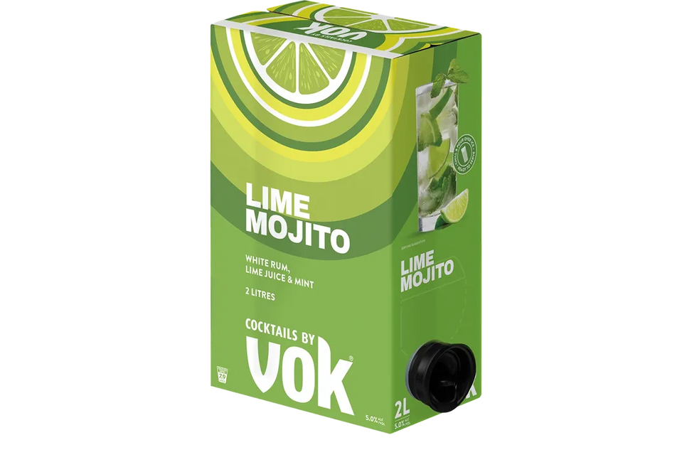 Vok Lime Mojito Cocktail (2L) - Cocktail - Black Market