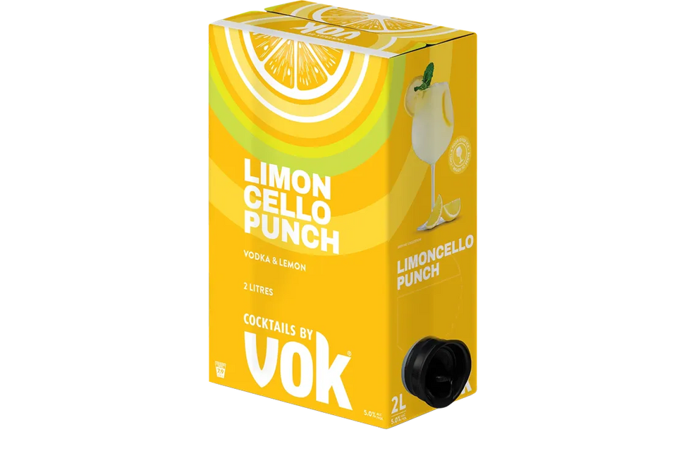 Vok Limoncello Punch Cocktail (2L) - Cocktail - Black Market