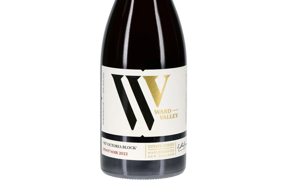 Ward Valley Estate Mt Victoria Block Marlborough Pinot Noir 2022 - Pinot Noir - Black Market