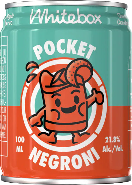 Whitebox Squeezy’s Pocket Negroni Cocktail (100ml) - Cocktail - Black Market