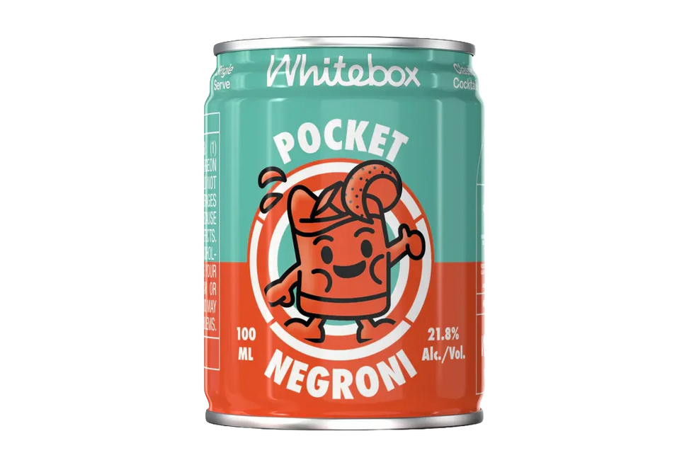 Whitebox Squeezy’s Pocket Negroni Cocktail (100ml) - Cocktail - Black Market