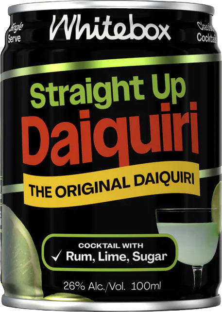 Whitebox Squeezy’s Straight Up Daiquiri Cocktail (100ml) - Cocktail - Black Market