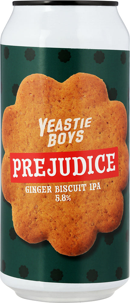 Yeastie Boys Prejudice Ginger Biscuit IPA (440ml) - Beer - Black Market