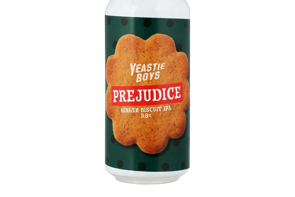 Yeastie Boys Prejudice Ginger Biscuit IPA (440ml) - Beer - Black Market