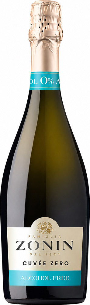 Zonin Alcohol Free Cuvée Zero Sparkling NV (Italy)